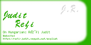 judit refi business card